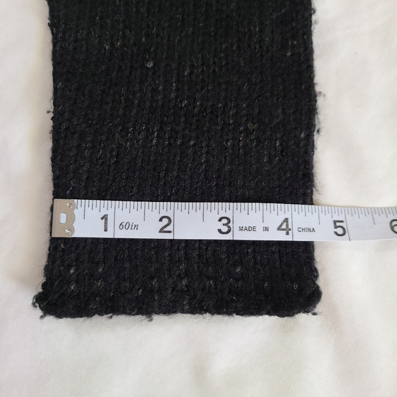 FUC Narciso Rodriguez Design Nation Black Sequined Knit Long Sleeve Sweater, L - Picture 13 of 15